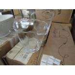 4x Glass Sundae Dessert Bowl - H11 x D12cm, RRP £10 each (182)