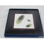 Club Matters Set Of 4 Square Table Mats 24 X 24cm Club Matters Guinea Fowl RRP 68