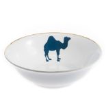 Alice Peto Cereal Bowl 16Cm Alice Peto Camel Hand-Painted Gold Rim RRP 26