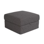 Cloud Storage Footstool in Cloud Plain Charcoal All Over RRP 279