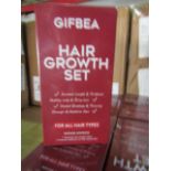 10X Gifbea Hair Growth Set New & Packaged