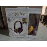 Harry Potter Internactive Headphones new & packaged