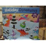 Holiday Dinosaurs 100 PC Puzzle New & Boxed