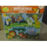 My First Wooden Puzzle Jungle New & Packaged