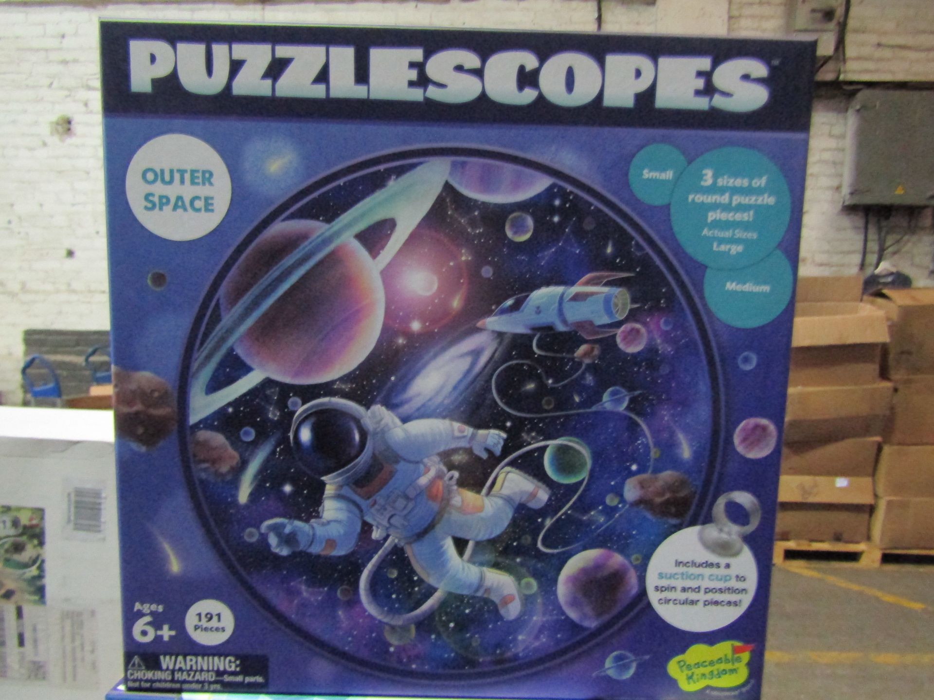 Puzzlescopes Out of Space Puzzle New& Boxed