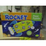 Shiny Rocket Floor Puzzle 3FT Tall New & Boxed