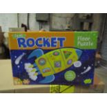 Shiny Rocket Floor Puzzle 3FT Tall New & Boxed