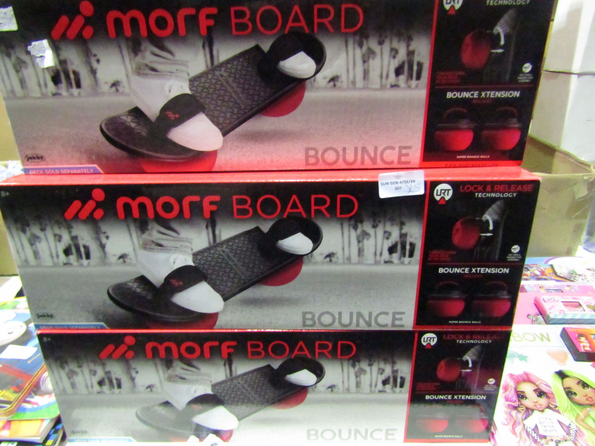 5X Morf Bounce Board ( Deck Not Included ) Boxed