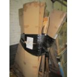 1x Large Oversized Pallet Containing 4 Various Items Being : Shower Panels - All Unchecked, Boxes