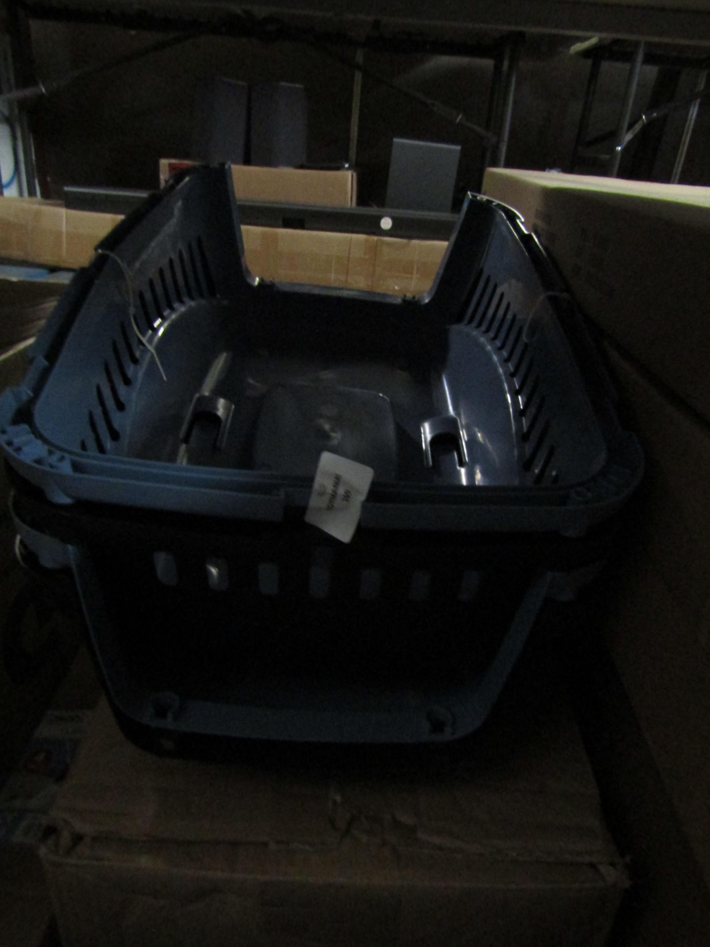 3x Various Plastic Cat Cages/Carriers - Unchecked.