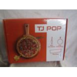 TJ Pop - 3-Piece Pizza Serving Set - Good Condition & Boxed.