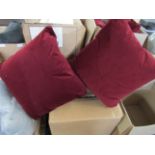 Pair of Currant Scatter Cushions - Vegan Fabric RRP 69