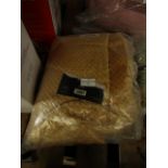 Ochre Bed Throw, 150x200cm Unchecked In Package.