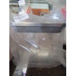 Plastic Storage Box With Push In Lid - Good Condition & Packaged.