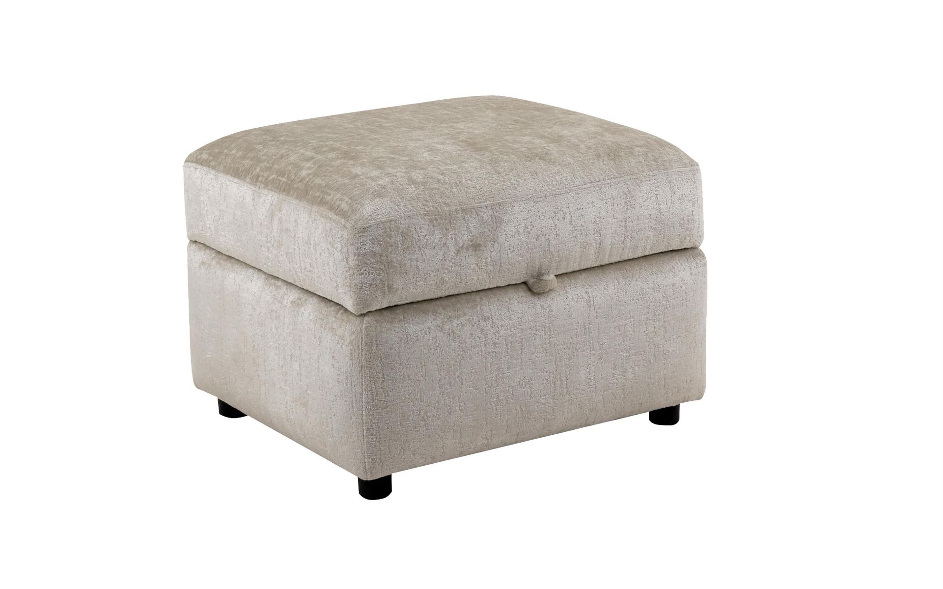 Flo Storage Footstool in Flo Oyster All Over with Plastic Feet RRP 339About the Product(s)Flo