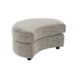 Whisper Half Moon Footstool Tate Grey All Over Glides Foam RRP 220About the Product(s)Whisper Half