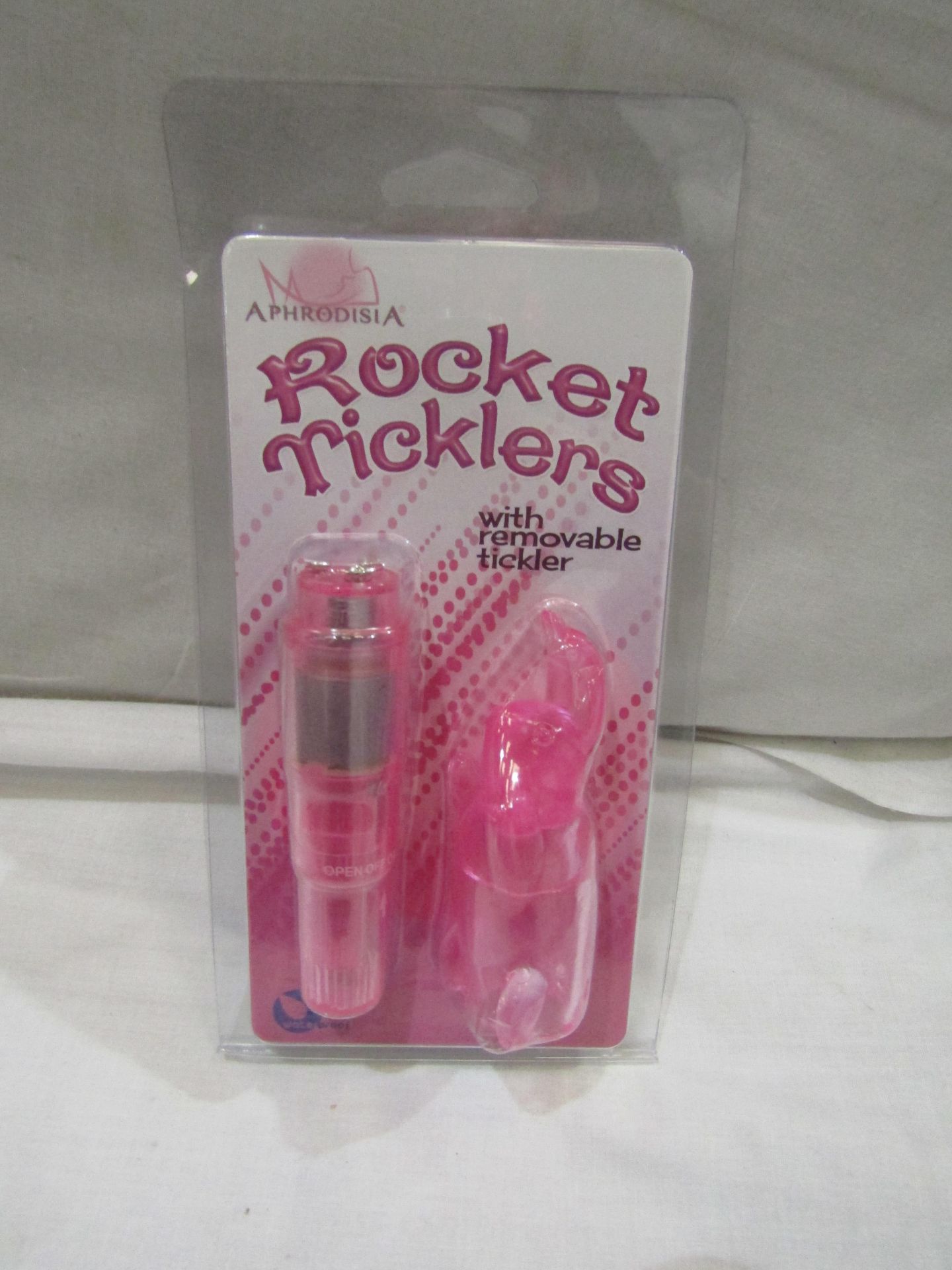 Aphrodisia - Rocket Ricklers Vibration Tickler ( Rabbit Design - Colour Varys ) - New.