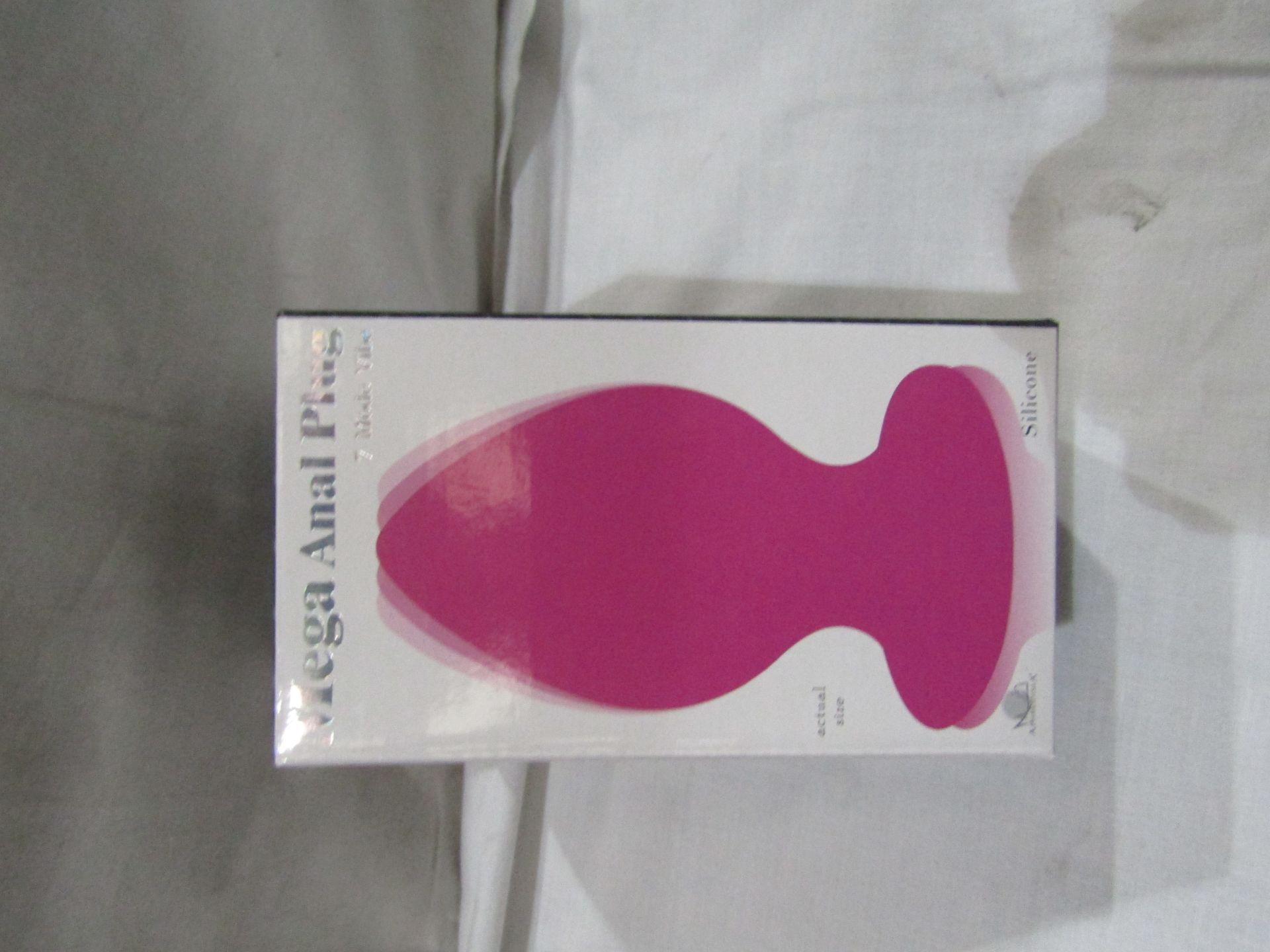 Aphrodisia Mega Silicone Anal Vibrating plug, new and boxed