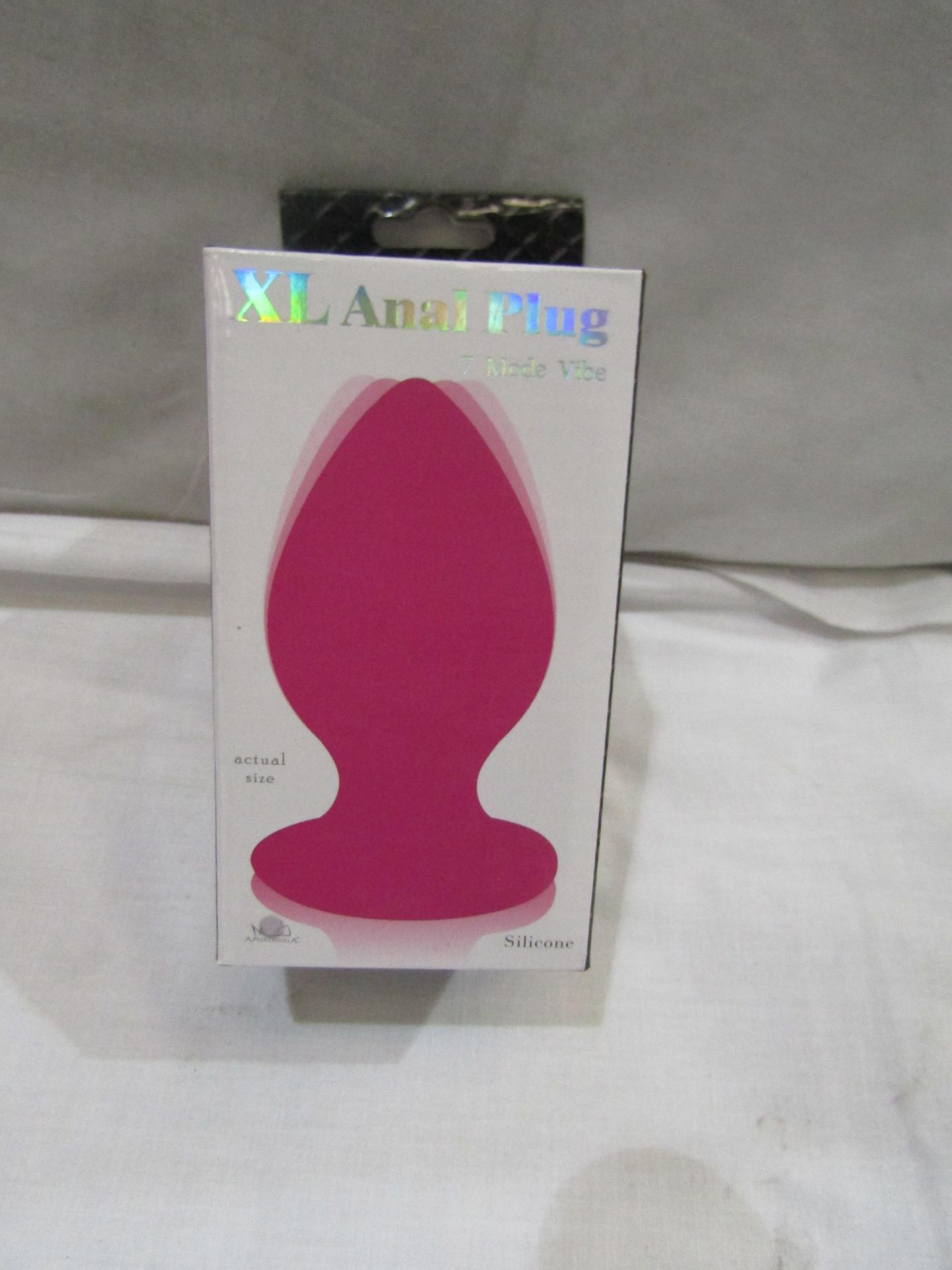 Aphrodisia - XL Anal Plug With 7-Modes of Vibration - New.