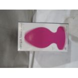 Aphrodisia Mega Silicone Anal Vibrating plug, new and boxed