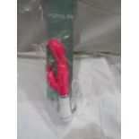 Fanala Female rabbit style vibrator, new and boxed, colour may vary to the one pictured