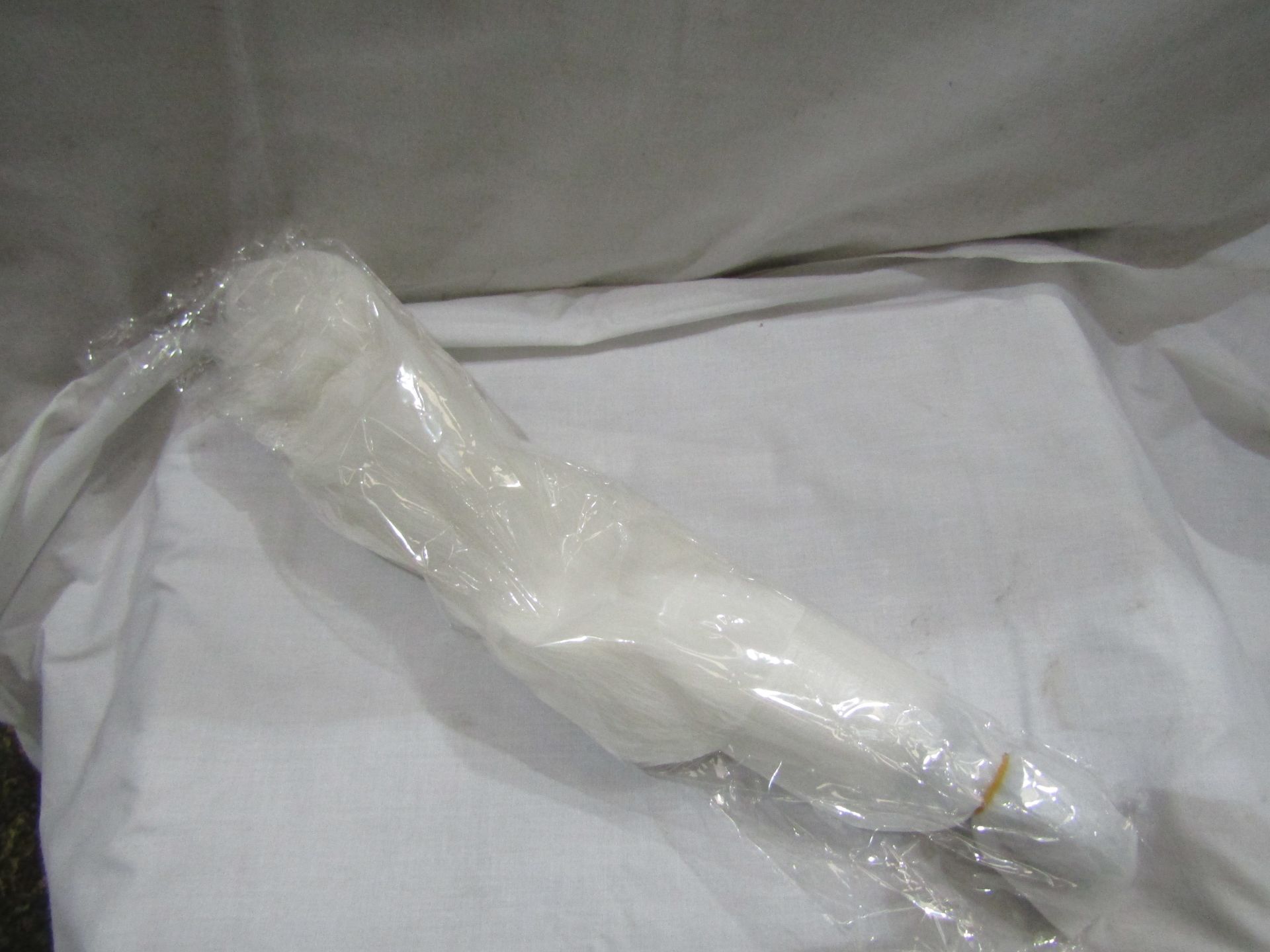 White Tail Butt Plug Toy - New.