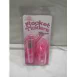 Aphrodisia - Rocket Ricklers Vibration Tickler ( Rabbit Design - Colour Varys ) - New.