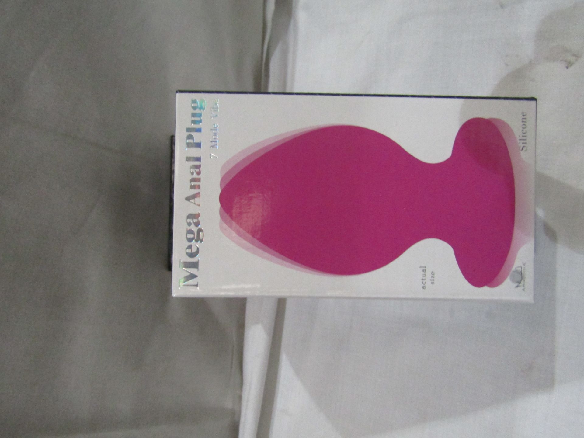 Aphrodisia Mega Silicone Anal Vibrating plug, new and boxed