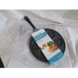 KitchenKraft - Cast Iron Mini Pancake & Blini Pan - Non Original Packaging.