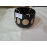 Sasse & Belle Moon Phases Hanging Planter Black - New & Boxed.