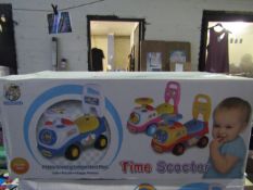 Tongzhile Childrens Time Scooter Looks Unused & Boxed