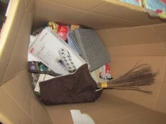 Box Containing Approx 30 Items Household Toys & More