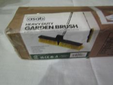 Asab Heavy Duty Garden Brush Unchecked & Boxed