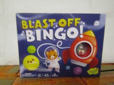 6 X Peaceable Kingdom Blast Off Bingo New & Packaged