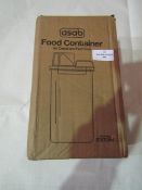 Asab Food Container, Unchecked & Boxed