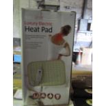 Medital Luxury Electric Heat Pad Unchecked & Boxed