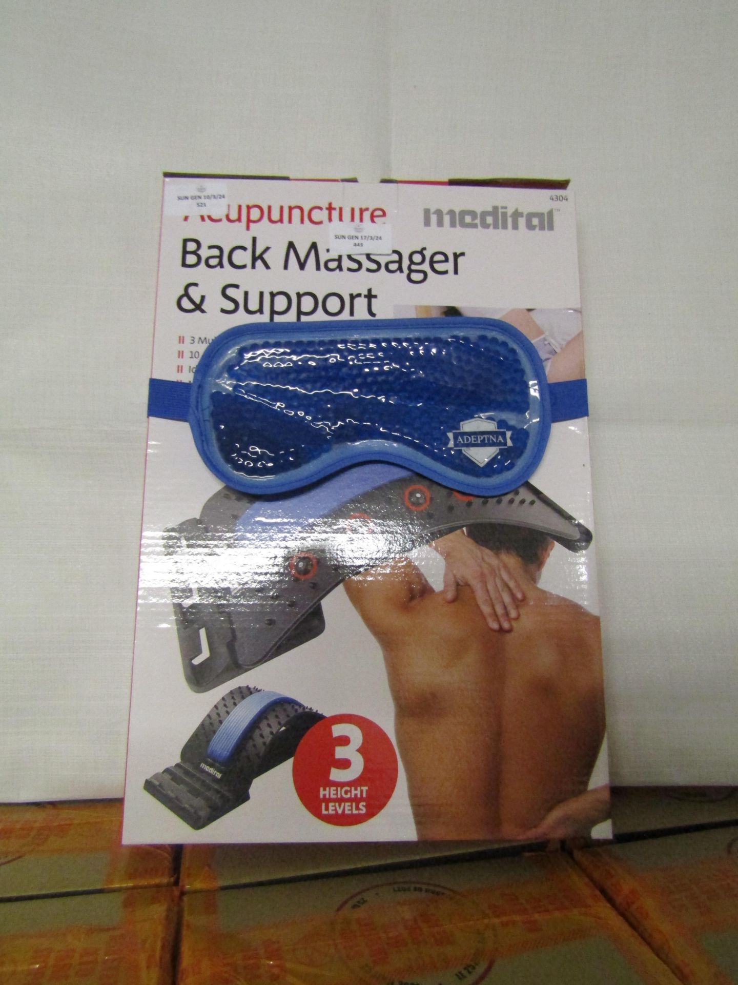 Acupuncture Back Massager & Support Unchecked & Boxed