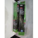 2x Asab 3 Pack 60 Led Solar Branch Lights, Unchecked & Boxed.