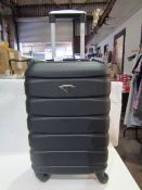 Asab 4 Wheel Cabin Hard Case, Black, New With Tags