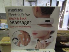 Medital Electric Pulse Neck & Back Massager With Infaraed Heating Unchecked & Boxed