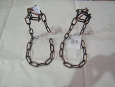 2x Bottle Holder Chains, Unchecked & Boxed.