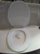 Asab Plastic Toilet Seat, Unchecked & Boxed.