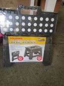 My DIY Small Black Folding Step Stool With Anti Slip Pads Size 32X25X22CM New & Packaged