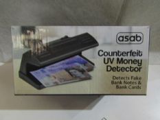 Asab Counterfeit Money Detector, Unchecked & Boxed