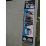 Home Smart Lightweight Shoe Rack Holds Upto 21 Pairs Of Shoes Size 50X16X95CM Unchecked 7 Boxed