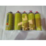 4x Gas Master Butane Gas, Unchecked, Look Unused
