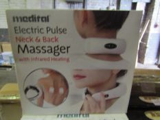 Medital Electric Pulse Neck & Back Massager With Infaraed Heating Unchecked & Boxed