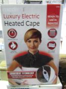 Medital Luxury Electric Heated Cape Unchecked & Boxed