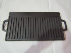 Asab 16" Cast iron Griddle Unchecked & boxed