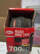 Bell Road Bike Tyre 700c-32c-45c Unchecked & Packaged